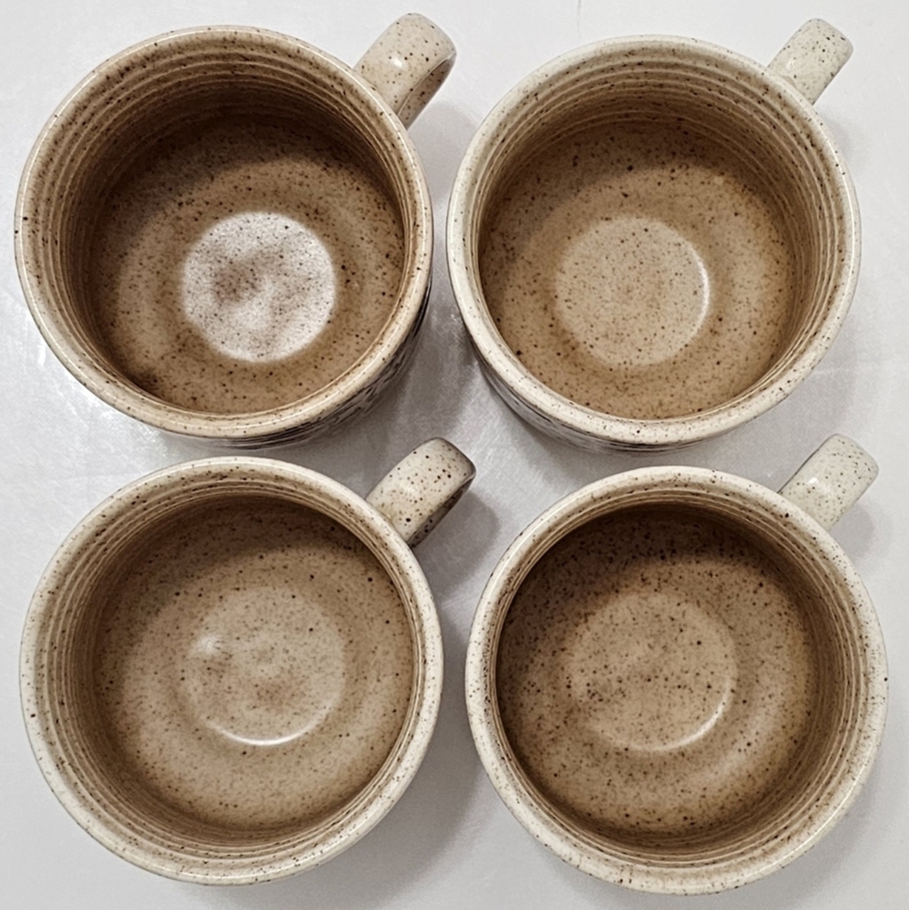 🇬🇧 Vintage Churchill Wild Strawberry Tea Cup  - Set of 4 - Picture 11 of 15
